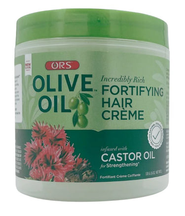 ORS Olive Oil Fortifying Hair Crème 6 oz - ANNS BEAUTY SUPPLY